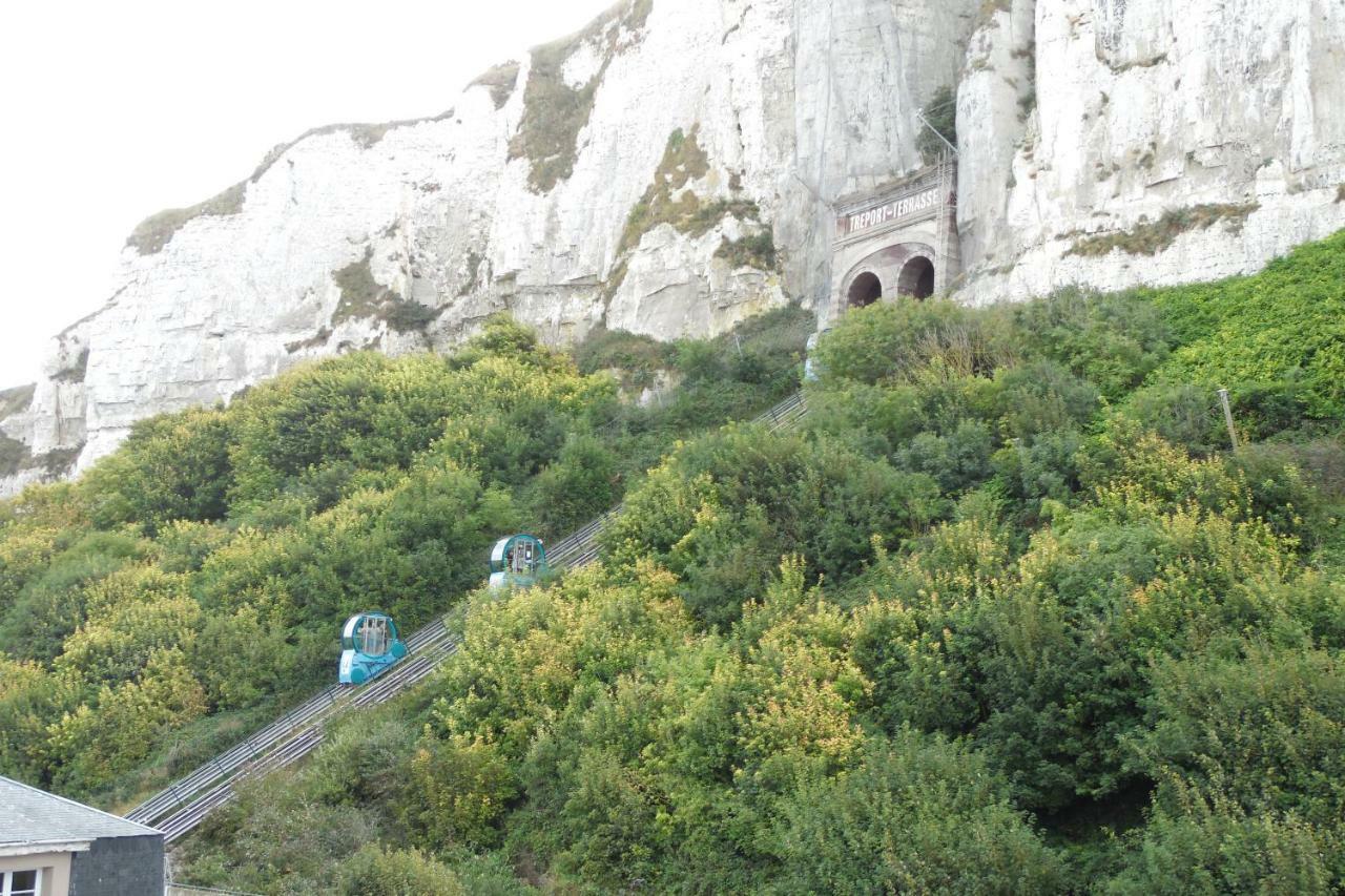 L' Entre Mer Et Falaise Le Tréport Exterior foto